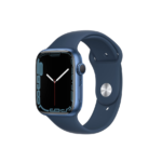 Smart Watch w/ Blue Aluminum Case
